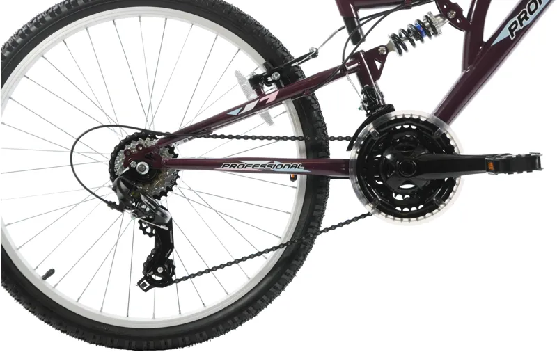 Salcano Holly 24 Inch Wheel Kids Mountain Bike Purple-3